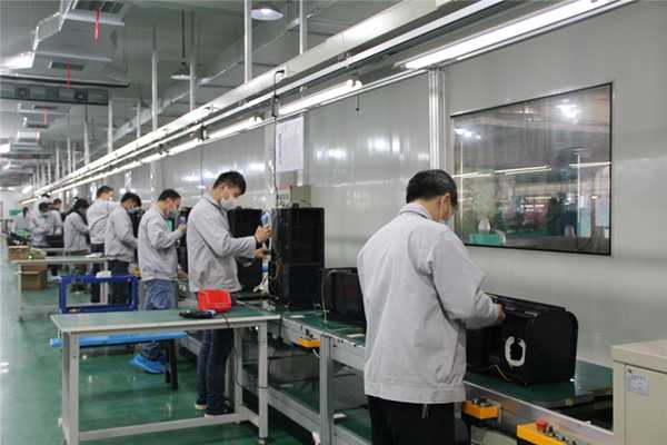 Look! This is how we build an air sterilizer assembly line
